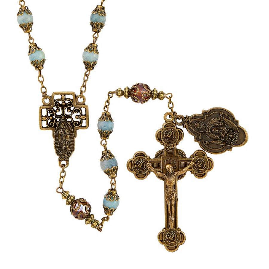 Vintage Rosary - Our Lady of Guadalupe (L6391)