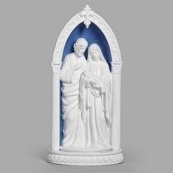 Holy Family Lighted Statue - Della Robbia (28946)