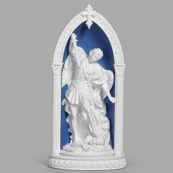 St. Michael Lighted Statue - Della Robbia (28949)
