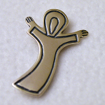 Mary's Magnificat Pin/Pendant